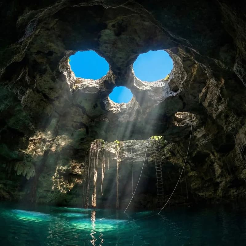 Foto de Cenote Calavera Tulum 1